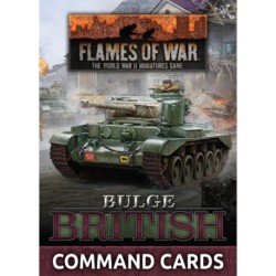 Bulge: British Command Cards (58x Cards): British Command Cards (58x Cards)
