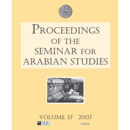 Proceedings of the Seminar for Arabian Studies Volume 38 2008