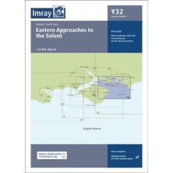 Imray Chart Y32: Eastern Approach to the Solent (Small Format)