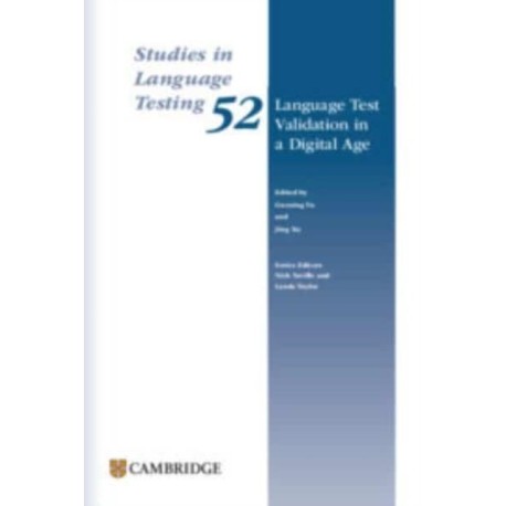 Language Test Validation in a Digital Age Paperback