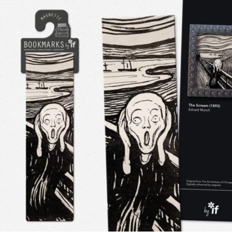 Classics Magnetic Bookmarks - The Scream