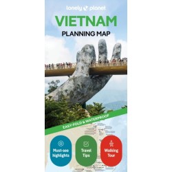 Lonely Planet Vietnam Planning Map