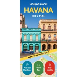 Lonely Planet Havana City Map