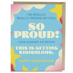 6-Pack Em & Friends Really, Really Proud Greeting Cards