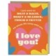 6-Pack Em & Friends Dilly & Dally Greeting Cards