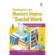 Studying for your Master’s Degree in Social Work