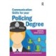 Communication Skills for your Policing Degree
