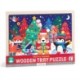 Christmas 12 Piece Wooden Tray Puzzle