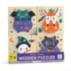 Halloween Set of 4 Wood Puzzles