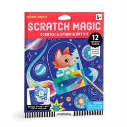 Cosmic Galaxy Scratch & Sparkle Art Activity Kit
