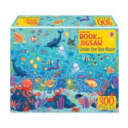 Usborne Book and Jigsaw Under the Sea Maze