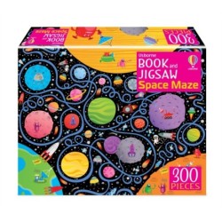 Usborne Book and Jigsaw Space Maze