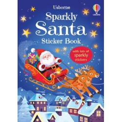 Sparkly Santa Sticker Book