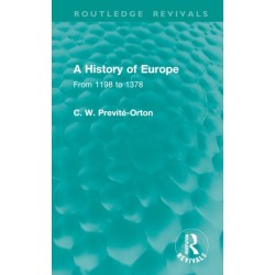 A History of Europe: From 1198 to 1378