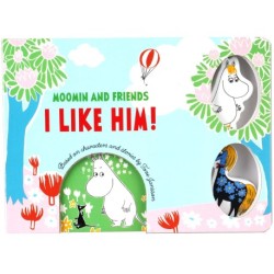 Moomin & Friends Book - I like him (Engelsk)