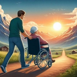 På tur med mor: Fra plejehjem til sydens sol