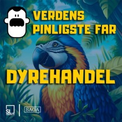 Verdens Pinligste Far i en dyrehandel