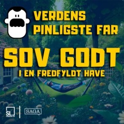 Sov godt med Verdens Pinligste Far i en fredfyldt have