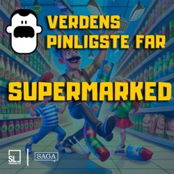 Verdens Pinligste Far i supermarked