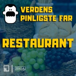Verdens Pinligste Far på restaurant