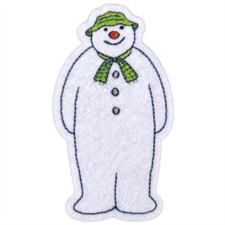 Snowman Sew On Patch