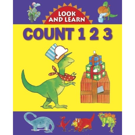 Look and Learn with Little Dino: Count 123