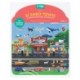 Si Sabo Town: A Bilingual Reusable Sticker Play Set: Learn Spanish-English Language Skills with 30+ Reusable Stickers and 2 Fold-Out Play & Go Scenes