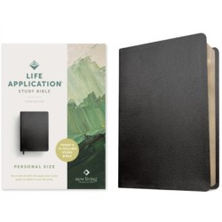 NLT Life Application Study Bible, Third Edition, Black
