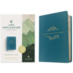 NLT Life Application Study Bible, Third Edition, Teal