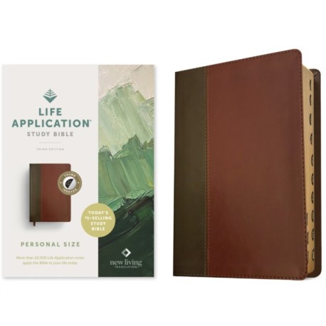 NLT Life Application Study Bible, Third Edition, Mahogany