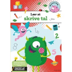 Lær at skrive tal: Monster-klog