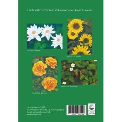 Gaveæske m. 8 dobbeltkort - Lena Lamberth