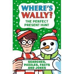 Where's Wally? The Perfect Present Hunt: A fun stocking filler Christmas present book packed with festive puzzles, jokes and facts for boys and girls age 6,7,8