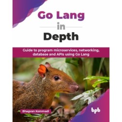 Go Lang in Depth: Guide to program microservices, networking, database and APIs using Go Lang