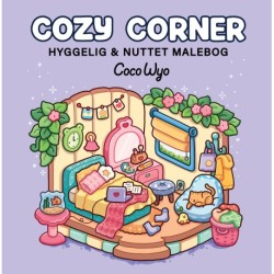 Malebog: Cozy Corner - Cozy Coloring: hyggelig og nuttet malebog