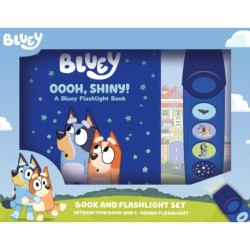 Bluey: Oooh, Shiny! Book and 5-Sound Flashlight Set