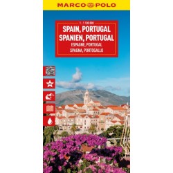 Spain & Portugal Marco Polo Map