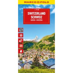 Switzerland Marco Polo Map