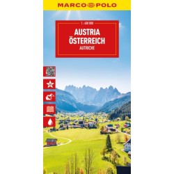 Austria Marco Polo Map