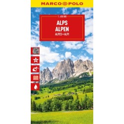 Alps Marco Polo Map