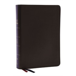 NET Bible, Full Notes Edition (NET, Black Leathersoft, Comfort Print): Holy Bible