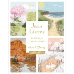 Jesus Listens: Prayers for Every Season (NEW for 2025): A 365-Day Illustrated Devotional Prayer Book – The Perfect Christian Christmas Gift