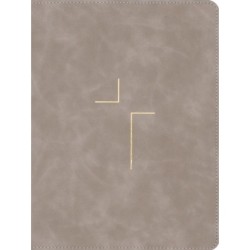 The Jesus Bible, ESV Edition, Leathersoft, Stone