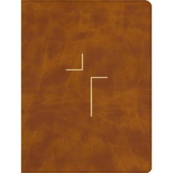 The Jesus Bible, ESV Edition, Leathersoft, Tan
