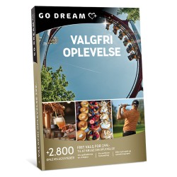 Go Dream: Valgfri Oplevelse 299,-
