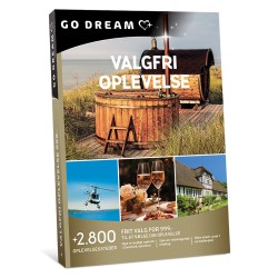 Go Dream: Valgfri Oplevelse 999,-