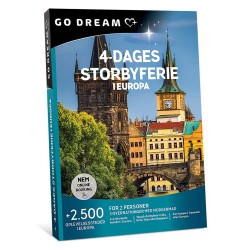 Go Dream: 4-dages Storbyferie i Europa