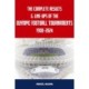 The Complete Results & Line-ups of the Olympic Football Tournaments 1900-2024