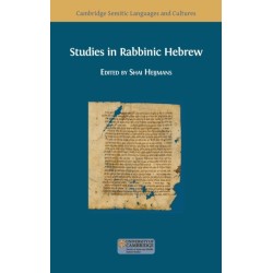 Studies in Rabbinic Hebrew