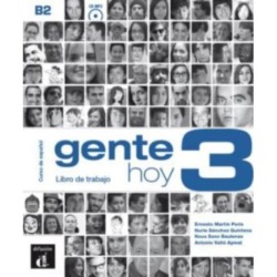 Gente hoy 3 - Libro de trabajo - Curso de espanol + audio MP3. B2: Libro de trabajo + MP3 descargable 3 (B2)